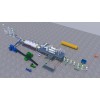 Waste tyre pyrolysis oil plant