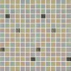 20x20mm Small Square Iridescent Color Glass Mosaics