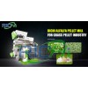Goat feed pellet machine rabbit feed pellet machine alfalfa pellet machine