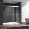 Stainless Steel Soft-Closing Sliding Glass Shower Enclosure