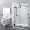 Double Roller Single Sliding Shower Enclosure