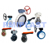 PVC CPVC PVDF PP Butterfly valve