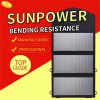 27 watt folding portable solar charger pack bag for mobile phone tablet camera