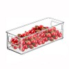 Stackable Refrigerator Organizer Bin Clear Kitchen Organizer Container-small