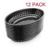 Plastic Fry Fast Food Basket Bread Baskets Oval-Shaped Tray Restaurant Supplies Deli Serving Basket