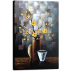 100% hand-painted abstract oil painting on canvas living room