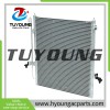 TUYOUNG auto ac condensers for Mitsubishi L200 Base 2.5L 2.4L MN123606 CN 22063PFC CN2152, HY-CN341