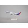 20cm A330 NEPAL AIRLINES With Wheels Metal Aircraft Plane Model Gift