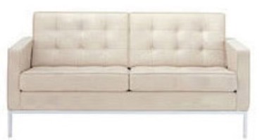 Florence Knoll 2 Seater Modern Classic Sofa